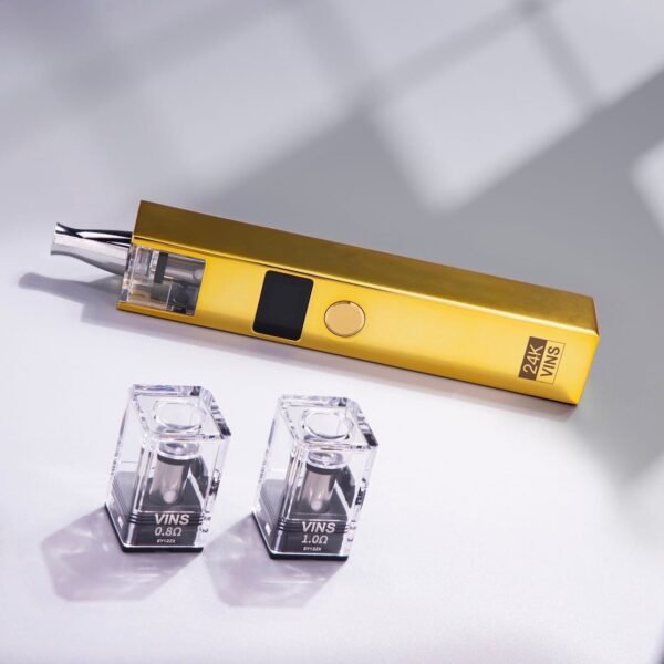 【小煙主機】VINS 24K 小金條 / 18K 小銀磚 注油式主機